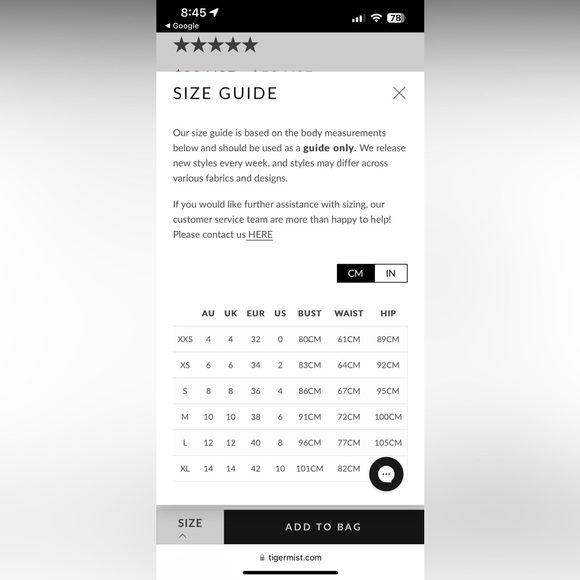 Tigermist Marietta Set NWT - Picture 8 of 8